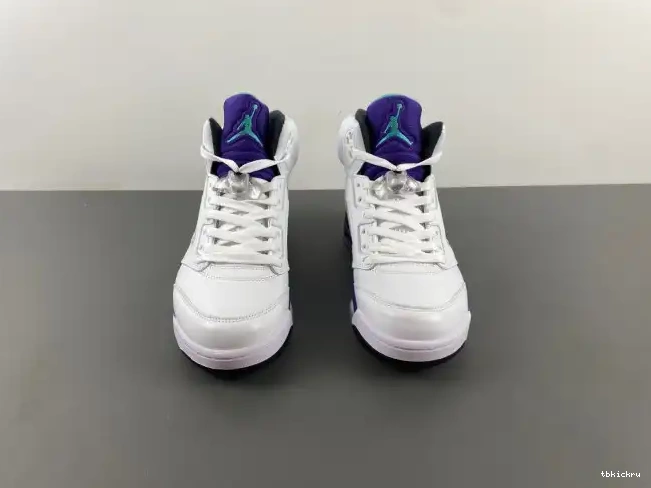 Cheap TBkick Air 5 Jordan Grape 136027-108 Retro (2013) 0607